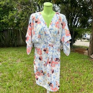 INNOCENCE Pastel Floral Loose Relaxed Fit Dress NWT S/M